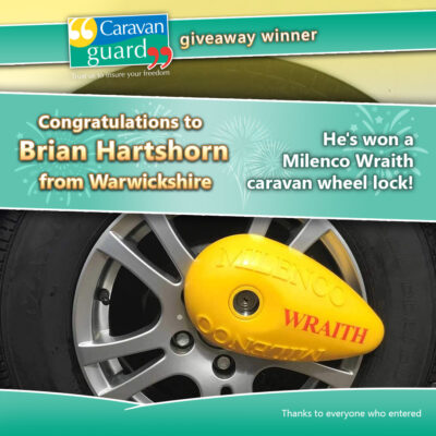 Milenco Wraith wheel lock winner