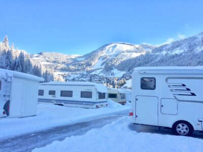 winter motorhome holiday