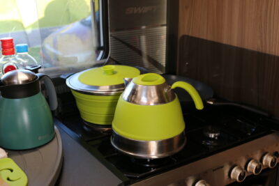 Motorhome essentials - pots and pans