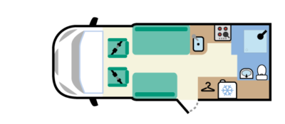 end washroom motorhome layout