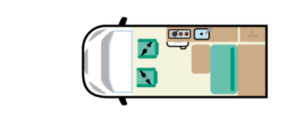 Campervan layout