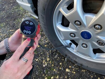 check tyre pressure