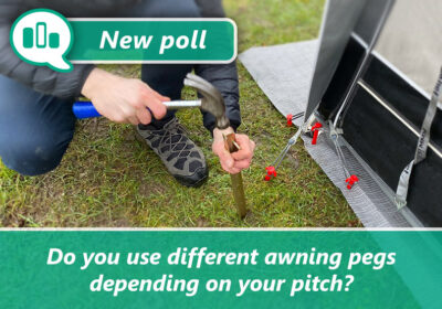 Do you use different awnings pegs when pitching? thumbnail