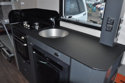 Swift Basecamp 6 kitchen