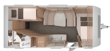 2022 Knaus Südwind 580 QS caravan floorplan
