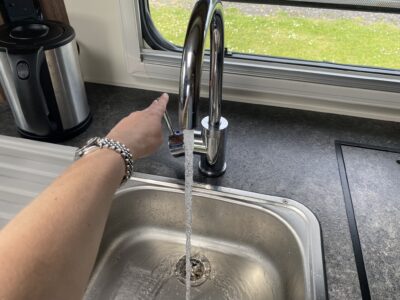 taps and sink