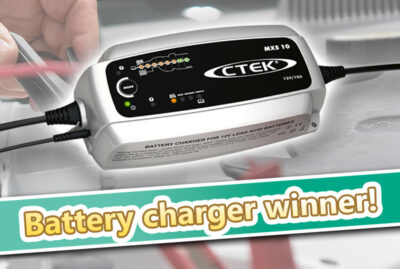 Motorhomer wins CTEK battery charger thumbnail