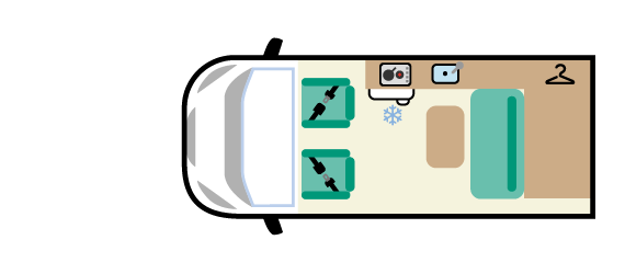 campervan layout side kitchen