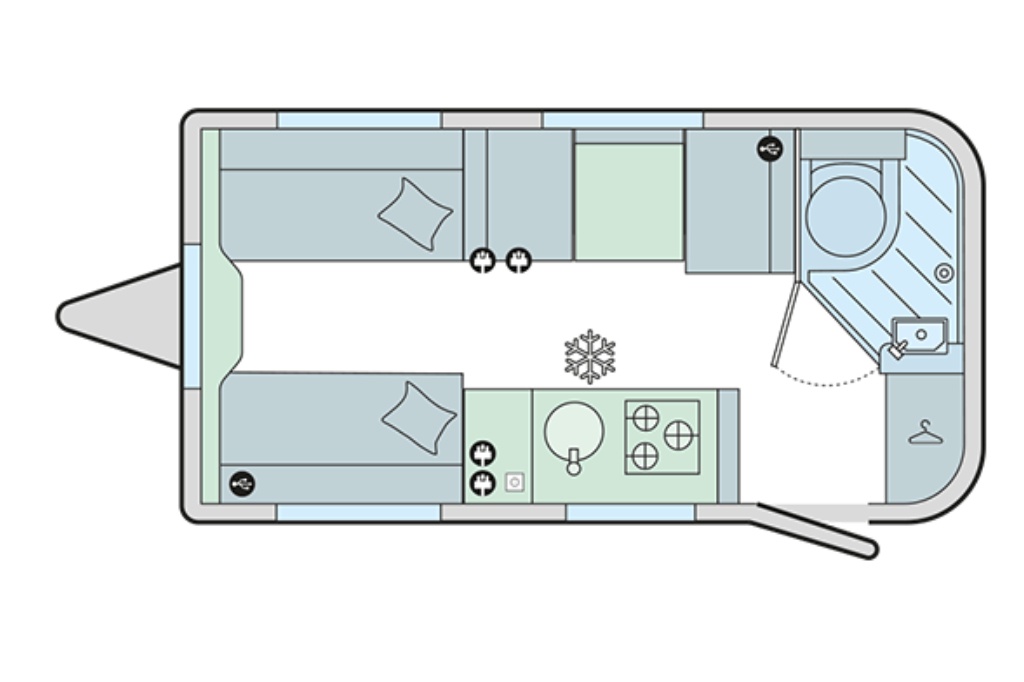 2023 Bailey Discovery D4-4L caravan