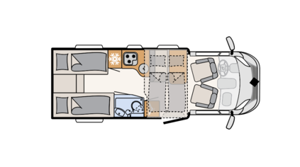 2023 Dethleffs Trend T6717 EB motorhome