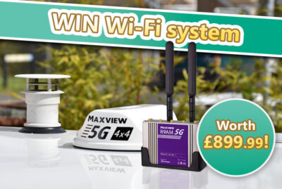 Win Maxview Roam 5G Wi-Fi system for your caravan or motorhome thumbnail