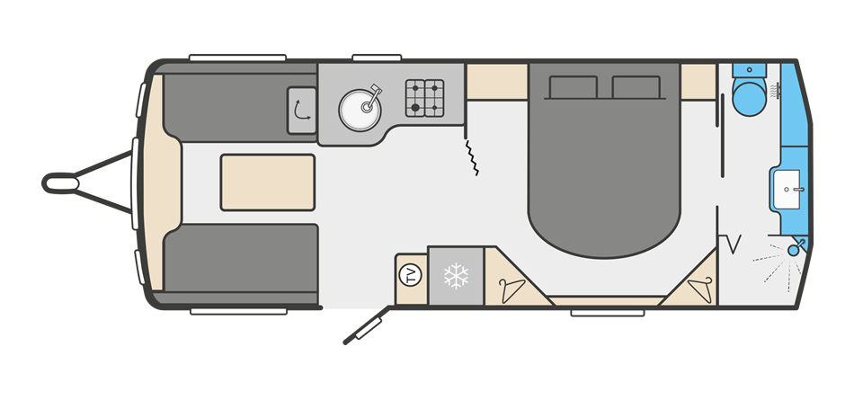 2023 Swift Elegance Grande 845 caravan