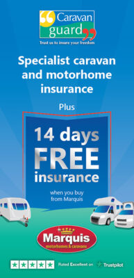14 day free insurance with caravan guard