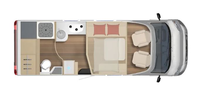 Burstner Lyseo TD Harmony Line 684G Floorplan