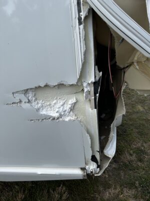 caravan insurance claim accidental damage
