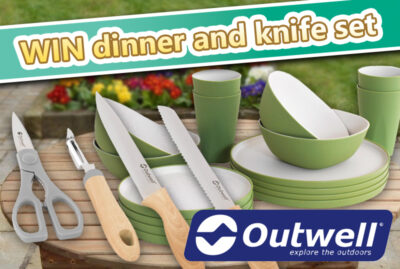 Win Outwell dinner and knife set thumbnail