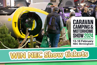 Win tickets to the Caravan, Camping & Motorhome Show 2024 thumbnail