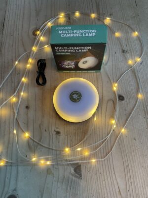 Warmyard Outdoor Waterproof Portable Stowable String Light