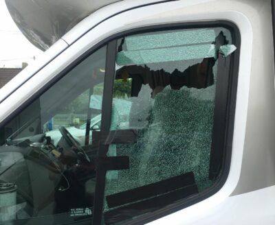 motorhome insurance claim window damage