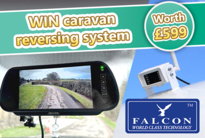 Win Falcon HD wireless rear view camera system for your caravan thumbnail