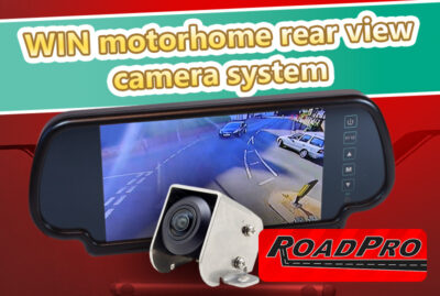 Win Camos Jewel Plus V2 rear view camera system for your motorhome thumbnail