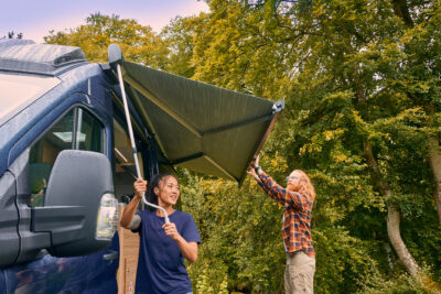 Bailey Endeavour wind out awning