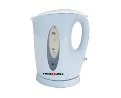 Swiss Luxx 1ltr White Low Wattage Cordless Kettle