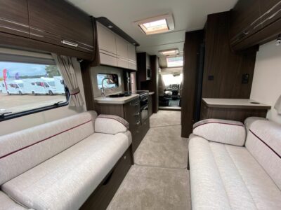 2024 Elddis Encore 295 motorhome lounge to cab