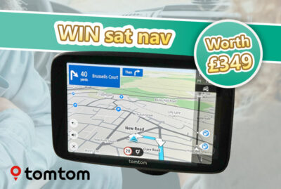 Win new TomTom GO Camper Max sat nav thumbnail