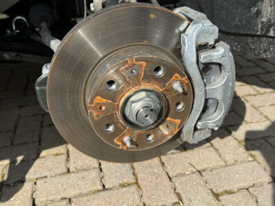 Motorhome wheel hub