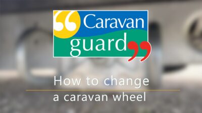 how to change a caravan wheel