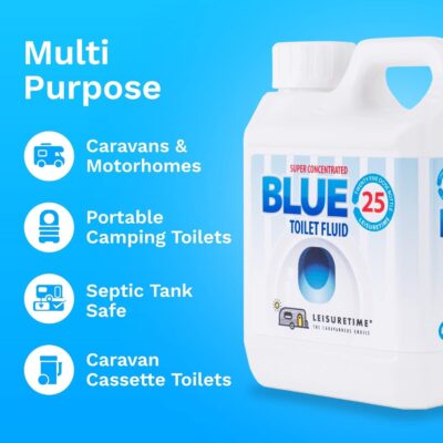Lifestyle Appliances Super Concentrated Blue Toilet Fluid