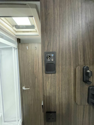 2025 Elddis Affinity 574 caravan controls