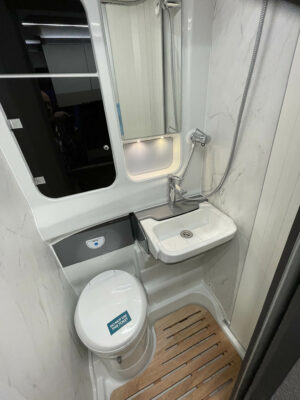 2025 Swift Trekker XL campervan washroom