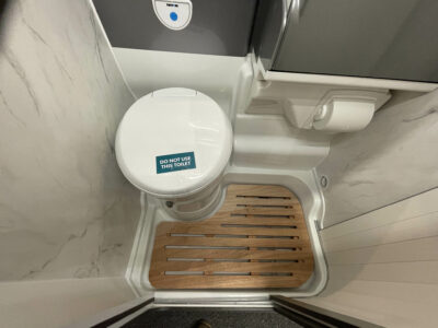2025 Swift Trekker XL campervan washroom
