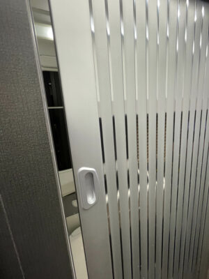 2025 Swift Trekker XL campervan washroom screen