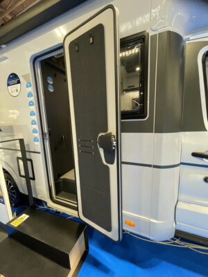 2025 Sun Living S72 DL motorhome habitation door