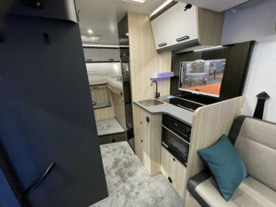 2025 Sun Living S72 DL motorhome kitchen