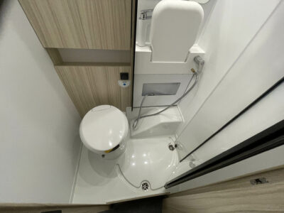 2025 Sun Living S72 DL motorhome washroom