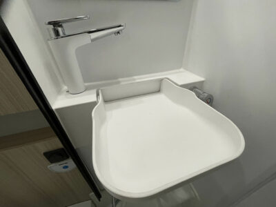 2025 Sun Living S72 DL motorhome washroom sink