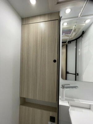 2025 Sun Living S72 DL motorhome washroom