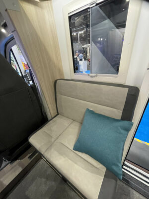 2025 Sun Living S72 DL motorhome lounge seat