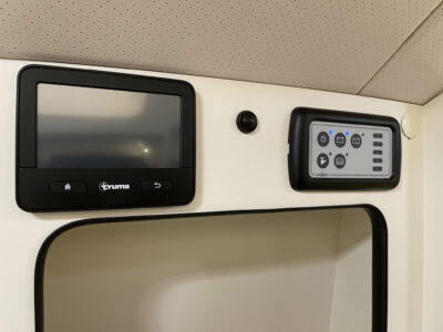 2025 Barefoot Eclipse caravan controls