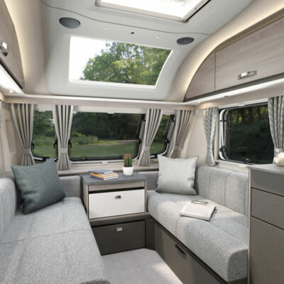 2025 Swift Sprite Alpine 2 caravan lounge