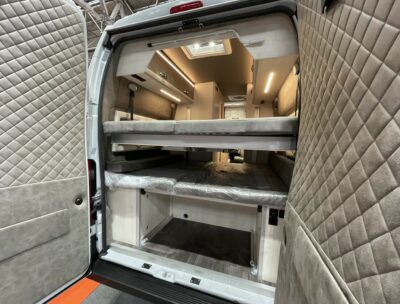 2025 MegaMobil Mega Revolution 640 campervan rear doors