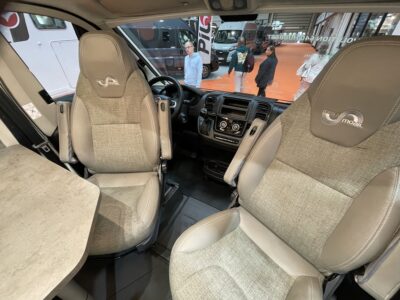 2025 MegaMobil Mega Revolution 640 campervan cab seats