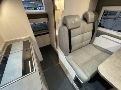 2025 MegaMobil Mega Revolution 640 campervan lounge