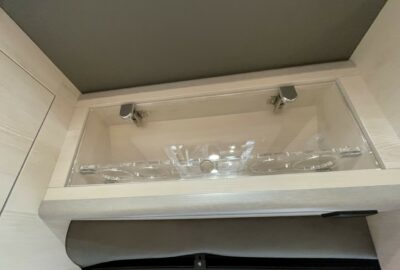 2025 MegaMobil Mega Revolution 640 campervan kitchen cabinet