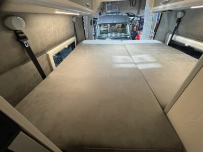 2025 MegaMobil Mega Revolution 640 campervan overhead bed