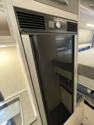 2025 MegaMobil Mega Revolution 640 campervan fridge